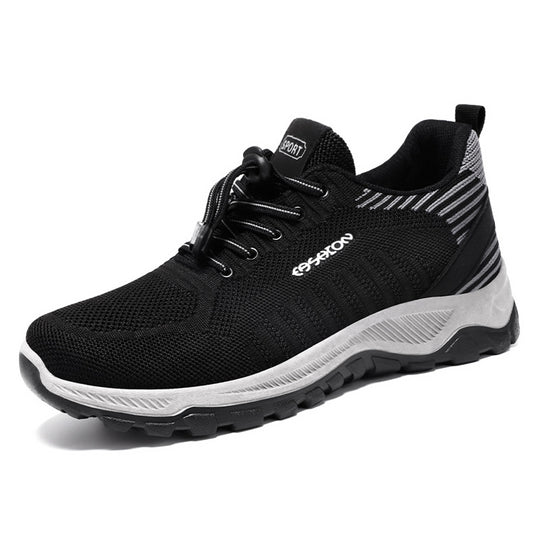 Damen Sportliche Mesh-Laufschuhe mit elastischem Schnürsystem EB