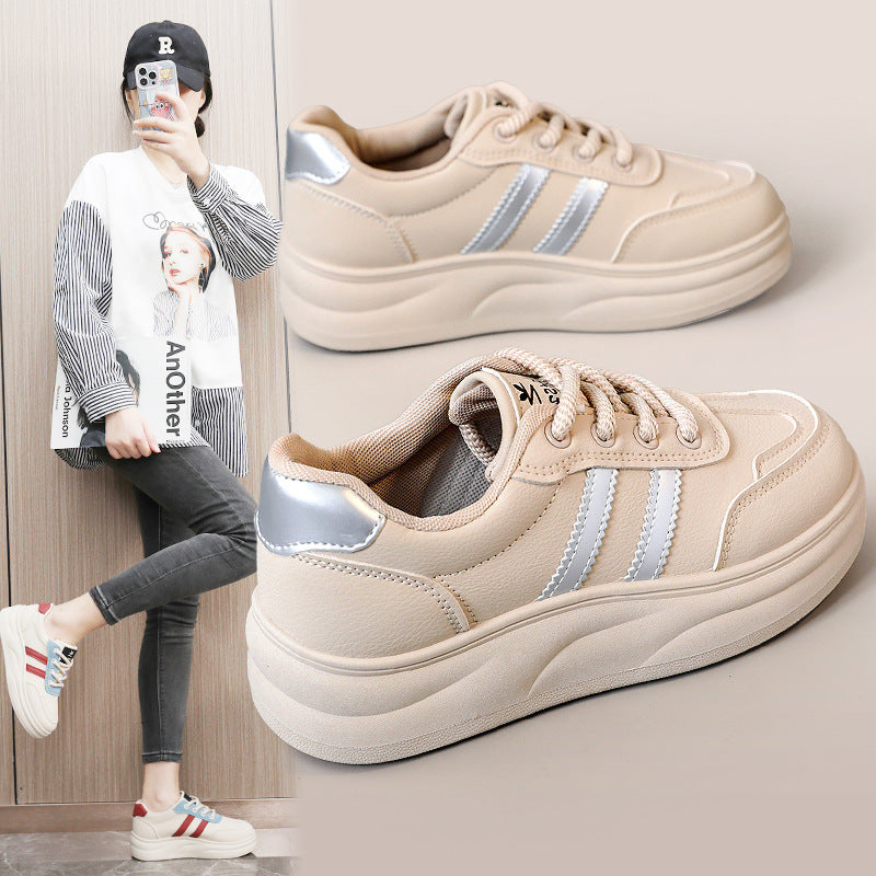 Damen modische Sneakers mit dämpfendem Profil und sportlichem Design EB