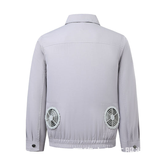 Herren modische Utility-Jacke mit praktischen Taschen R&B