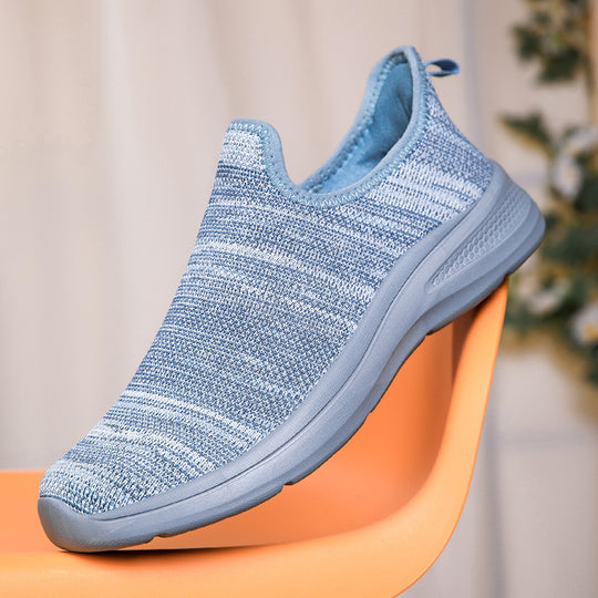 Damen Bequeme Slip-On Laufschuhe EB