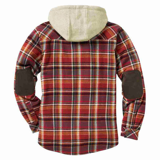 Herren Flanelljacke mit weichem Innenfutter und praktischen Brusttaschen EB