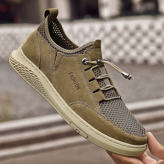 Damen Atmungsaktive Freizeit-Sneaker mit rutschfester Sohle und flexibler Struktur EB