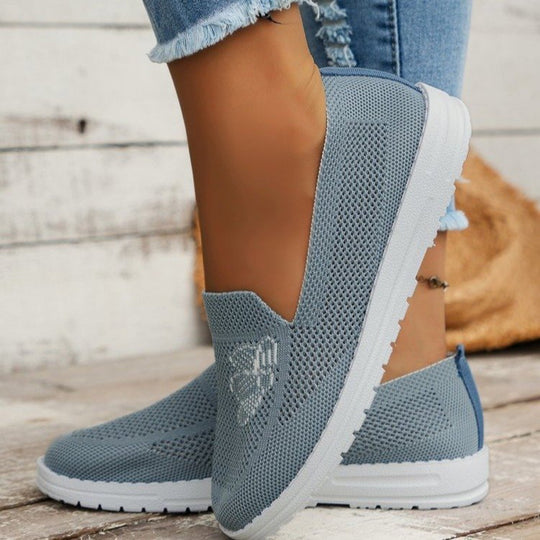 Damen Atmungsaktive Slip-On Sneakers EB