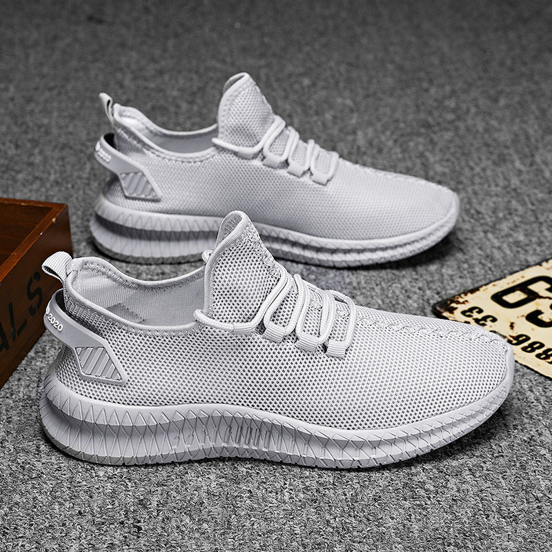 Damen Leichte und atmungsaktive Sneakers mit flexiblem Mesh-Obermaterial EB