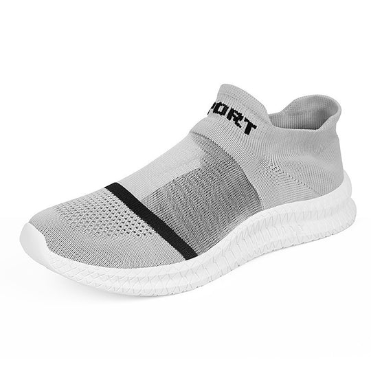 Damen Stricksneaker mit rutschfester Sohle und atmungsaktivem Obermaterial EB