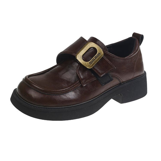 Damen modische Clogs mit dekorativem Schnallenverschluss und stabiler Sohle EB