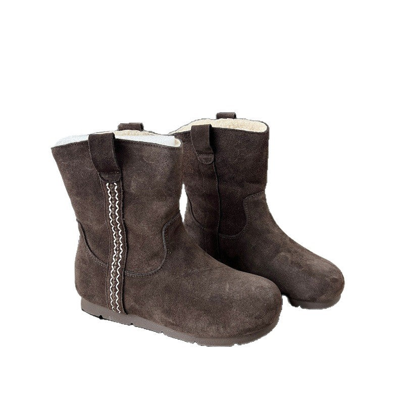 Damen Kuschelige Winterstiefel mit hohem Komfort und weichem Innenfutter EB