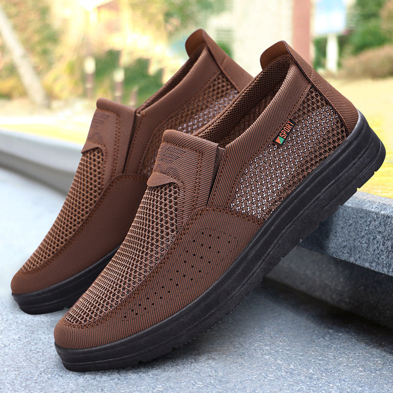 Damen Atmungsaktive Slip-On Sneakers mit ergonomischer Unterstützung EB