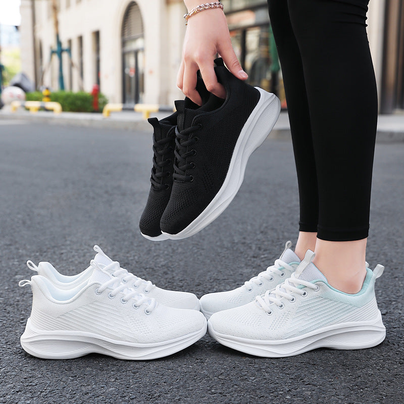 Damen Sportschuhe mit atmungsaktivem Mesh-Obermaterial und dämpfender Sohle EB
