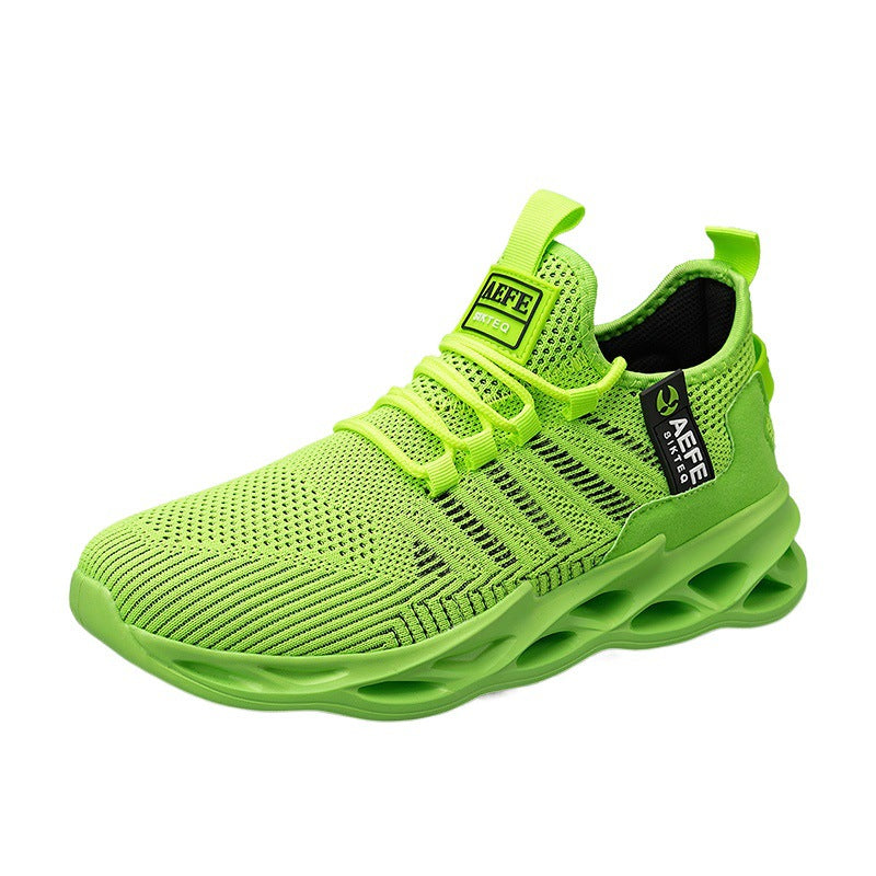 Damen Atmungsaktive und rutschfeste Lauf Sneakers mit stoßdämpfender Sohle EB