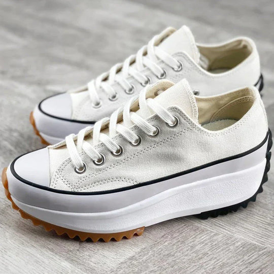 Bequeme Plateau-Sneaker für Frauen