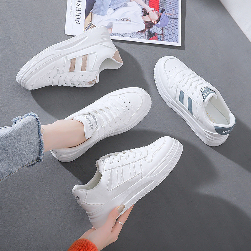Damen Sportliche Sneakers mit atmungsaktiver Konstruktion und dämpfender Laufsohle EB