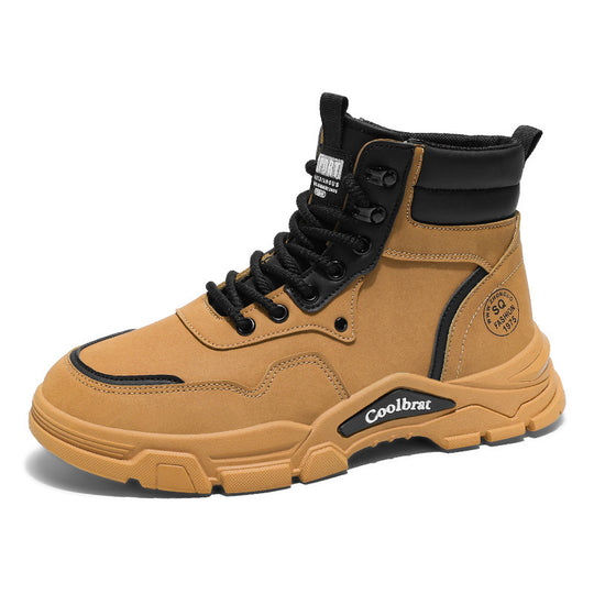 Damen modische Winterstiefel mit rutschfester Sohle und hoher Knöchelhöhe EB