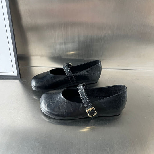 Damen Ballerinas mit elegantem Riemen und komfortabler Innensohle EB