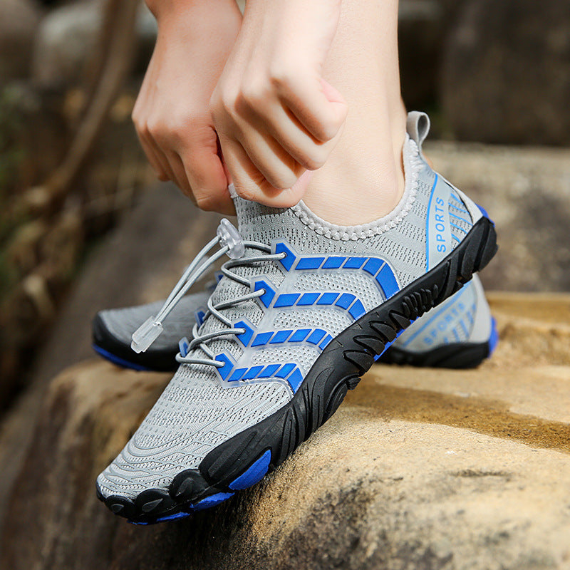Damen Wassersportschuhe mit rutschfester Sohle und atmungsaktivem Mesh-Obermaterial EB
