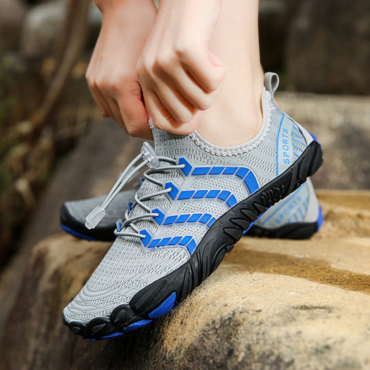 Damen Wassersportschuhe mit rutschfester Sohle und atmungsaktivem Mesh-Obermaterial EB
