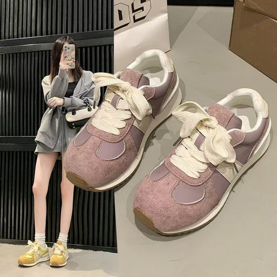 Damen Fashion Sneakers mit weich gepolsterter Sohle und atmungsaktivem Obermaterial EB