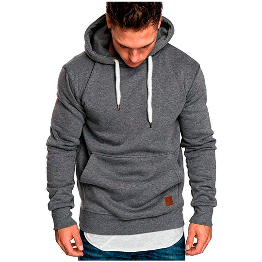 Herren Kapuzenpullover mit modischem Schnitt und lässigem Innenfutter EB