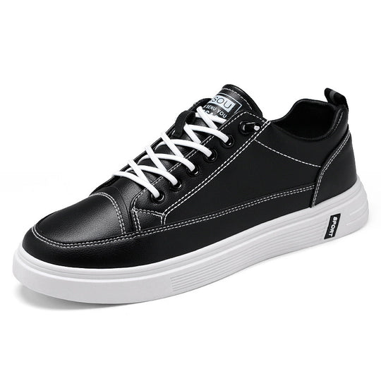 Damen Sportliche Sneaker aus hochwertigem Kunstleder mit atmungsaktiver Sohle EB