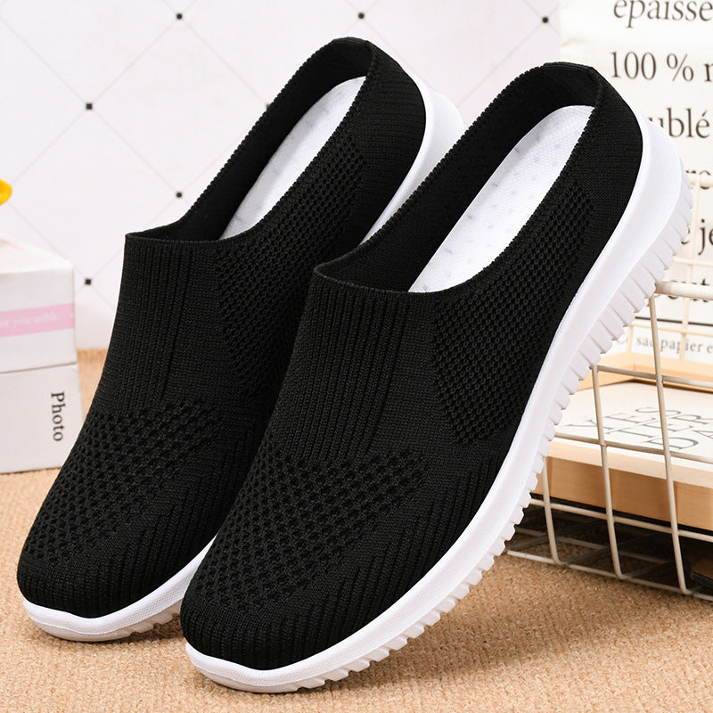 Damen Bequeme Sport-Slipper mit atmungsaktivem Obermaterial EB