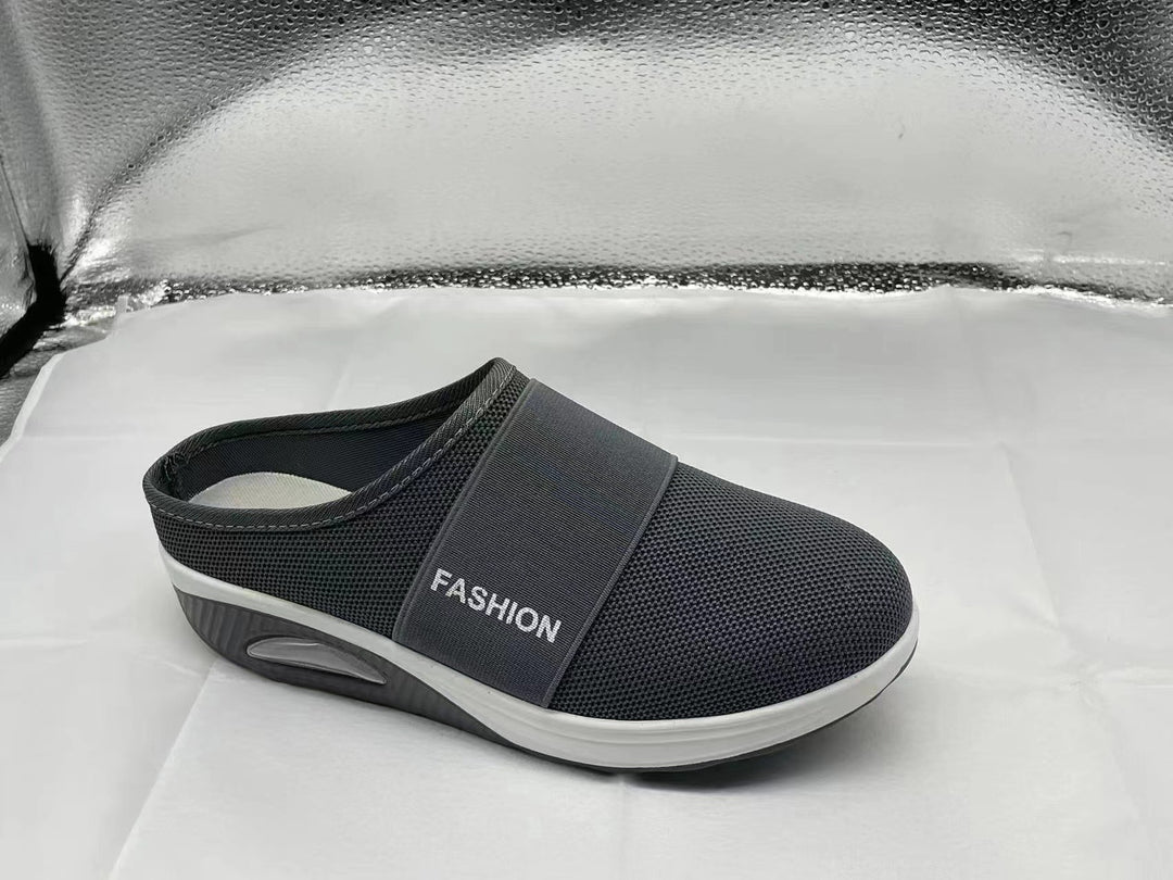 Damen Komfortable Clogs mit atmungsaktivem Netzdesign und gepolstertem Fußbett EB