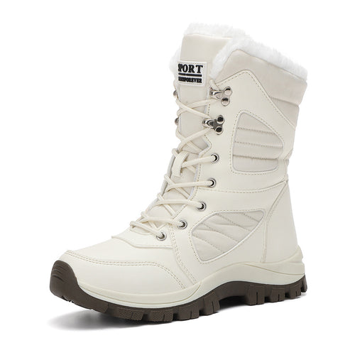 Damen Winterstiefel mit isolierendem Futter und rutschfester Sohle EB