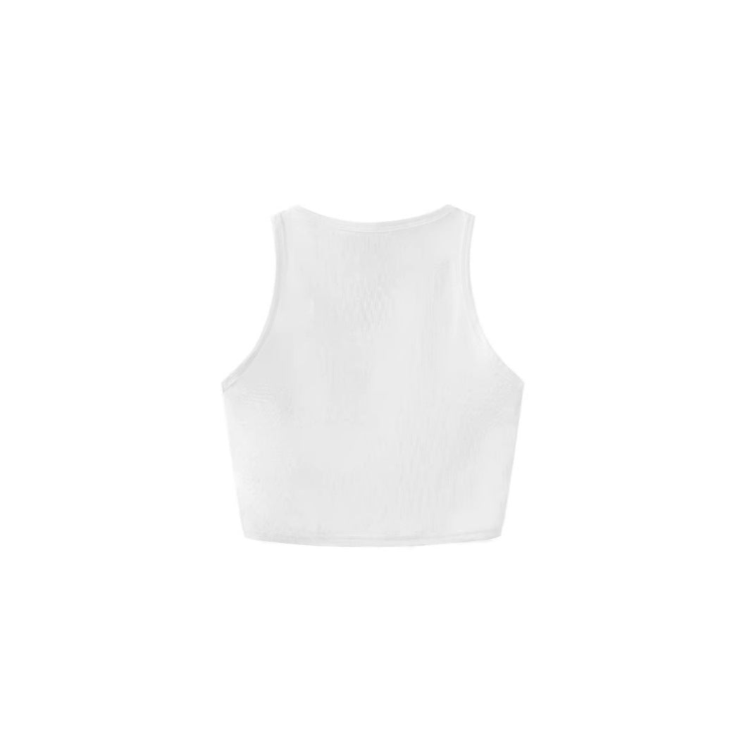 Damen Crop-Top mit frischem Zitronenmotiv und lässigem Schnitt EB