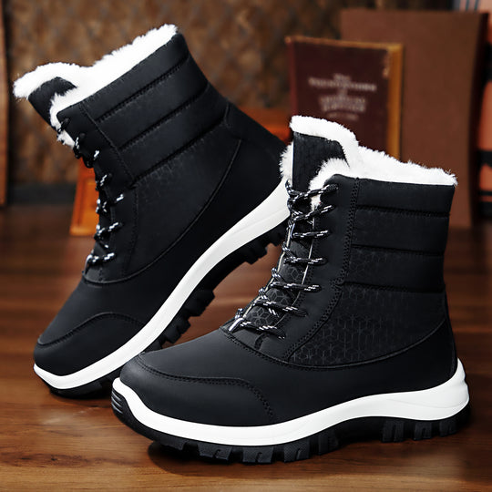 Damen Winterboots mit isolierendem Futter und rutschfester Profilsohle EB