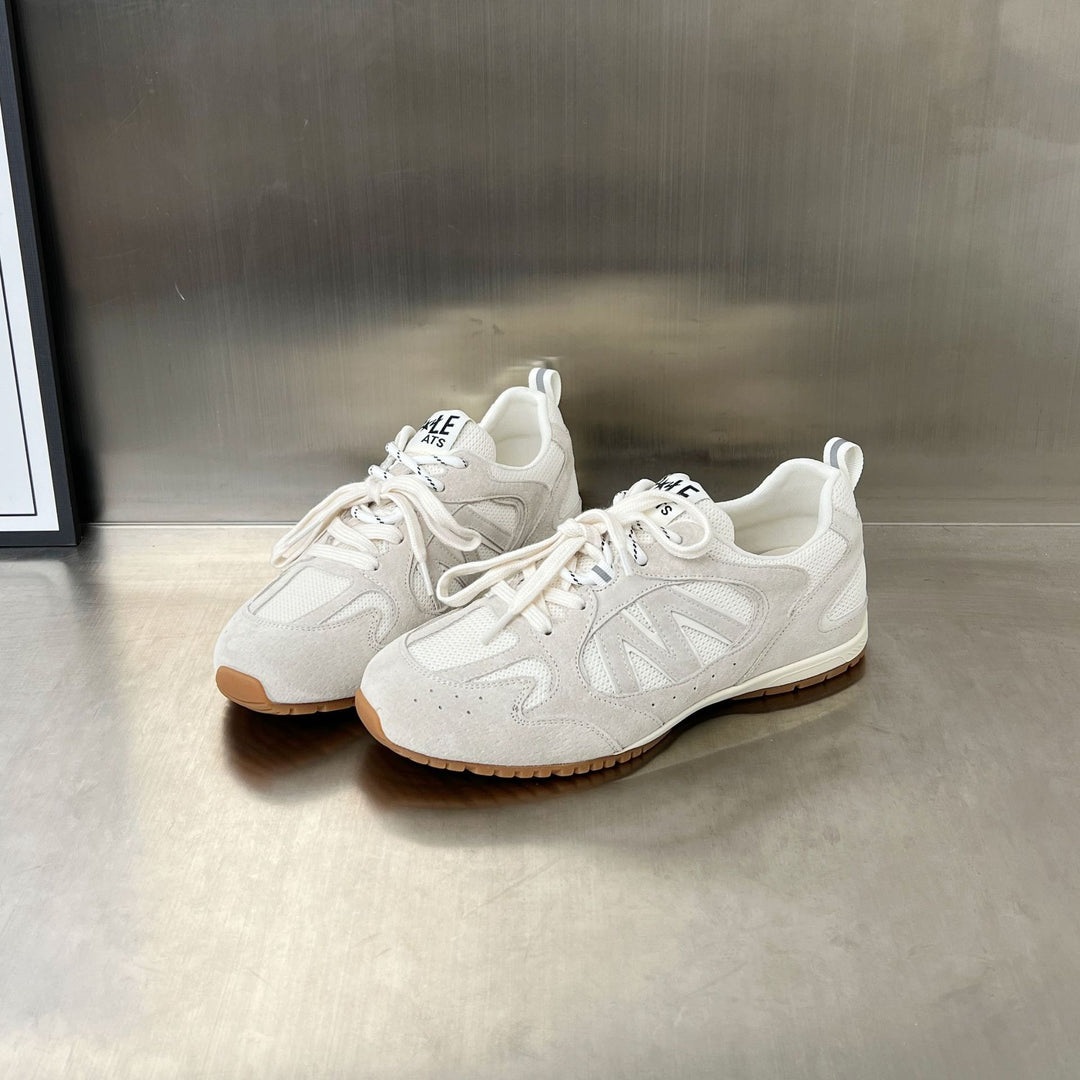 Damen Sportliche Sneaker mit atmungsaktivem Obermaterial und gepolstertem Fußbett EB
