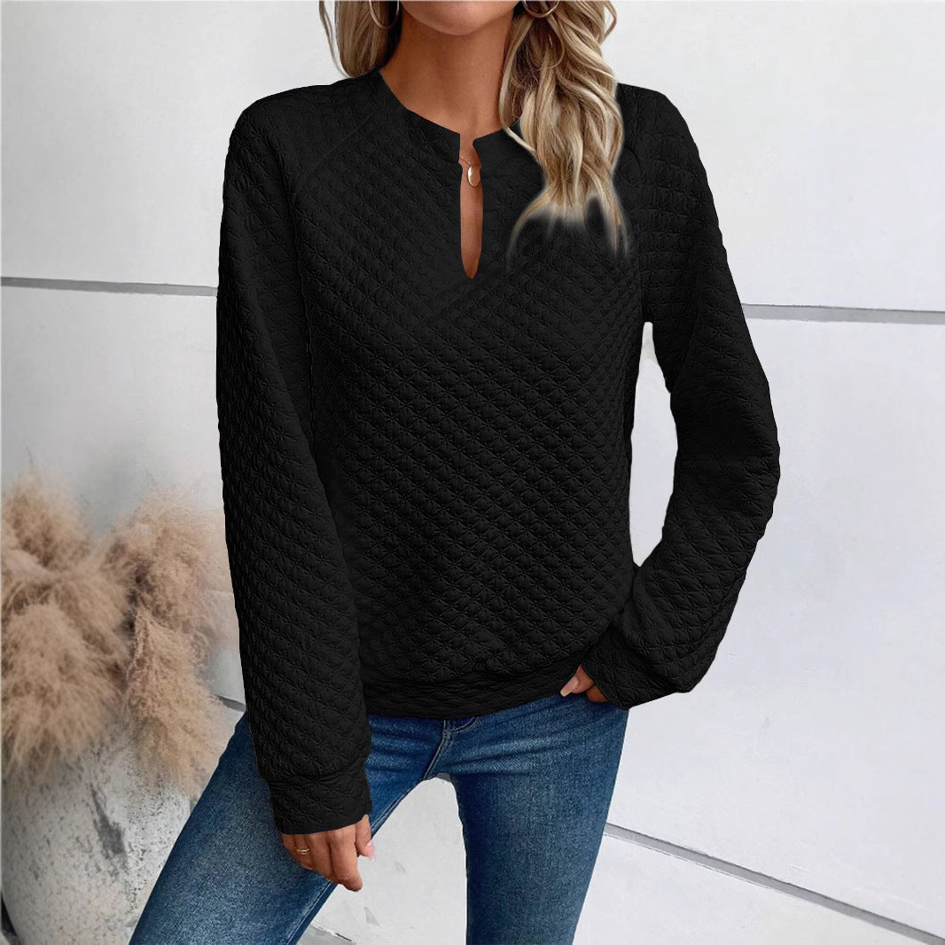 Damen Quilted Pullover EB