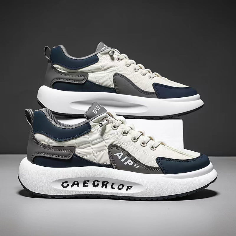 Damen Modische Sneakers mit atmungsaktiver Oberflächenstruktur und flexiblem Sohlenprofil EB