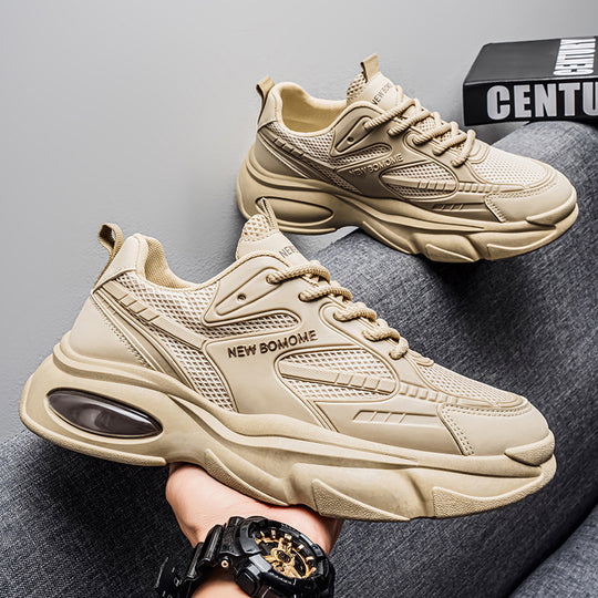 Damen Sportliche Chunky Sneakers mit atmungsaktivem Obermaterial und dynamischer Dämpfung EB