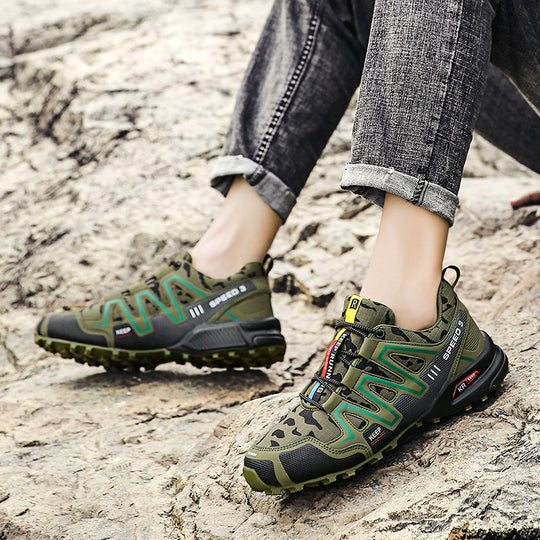 Damen Outdoor Laufschuhe mit rutschfester Sohle und innovativem Schnürsystem EB