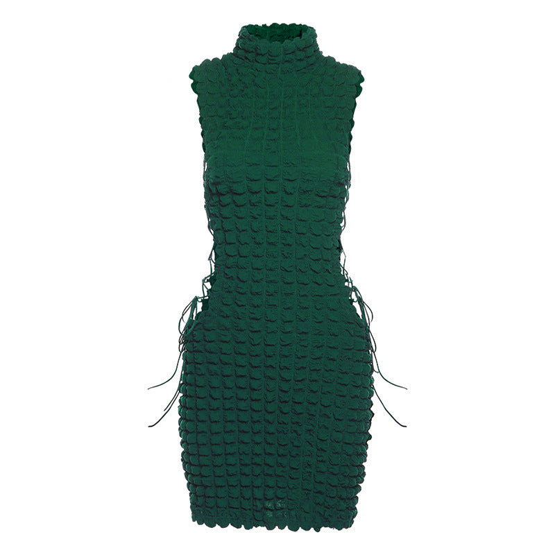 Damen Bodycon Kleid mit raffiniertem Strukturdesign EB