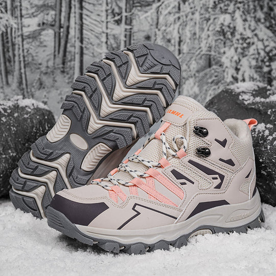 Damen Wanderschuhe mit wasserdichter Membran und rutschfester Sohle EB