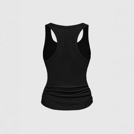 Damen Sportliches Top mit stylischen Nieten-Details EB