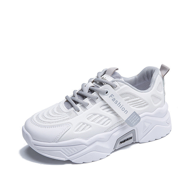 Damen modische athletische Sneakers mit atmungsaktivem Obermaterial EB