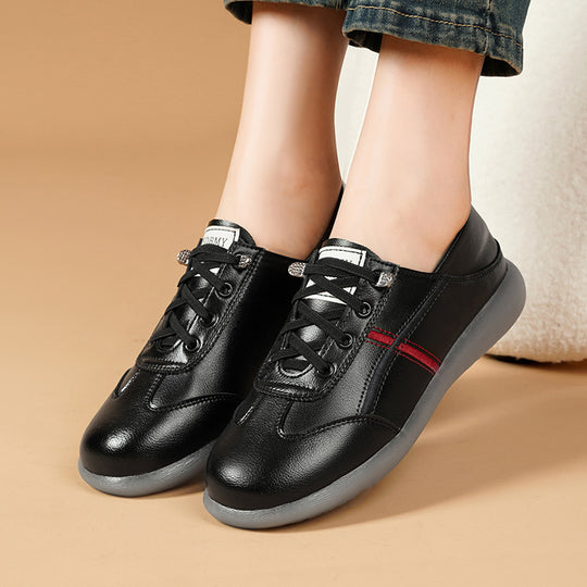 Damen Sportliche Sneaker mit modischen Akzenten und rutschfester Sohle EB