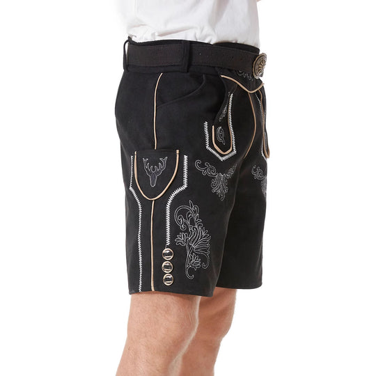 Herren Trachtenbermuda mit aufwendiger Stickerei und modernem Schnitt EB
