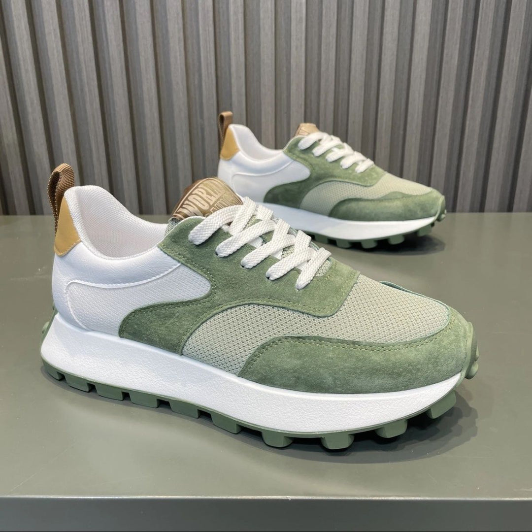 Damen Sportliche Freizeit-Sneaker mit innovativer Sohle und modischem Design EB