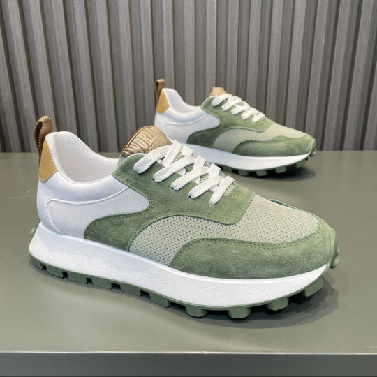 Damen Sportliche Freizeit-Sneaker mit innovativer Sohle und modischem Design EB