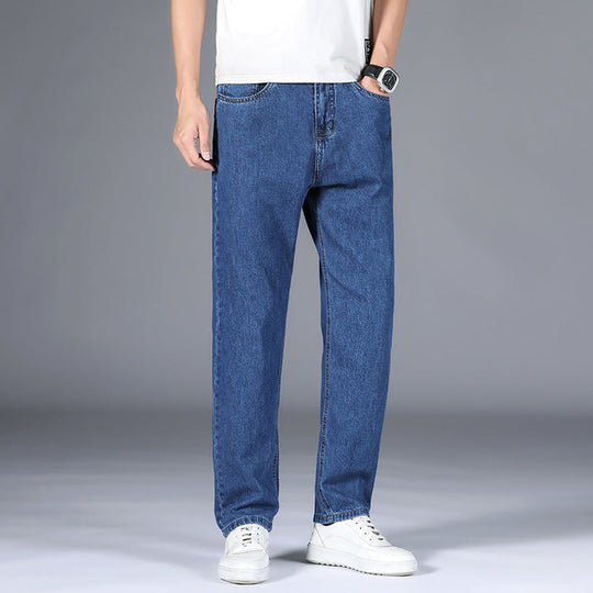 EB | Denim Gerade Passform Klassischer Schnitt Vollständig Lässiger Stil