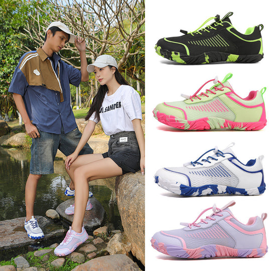 Damen Sportliche Wassersportschuhe mit rutschfester Sohle und atmungsaktiver Mesh-Oberfläche EB