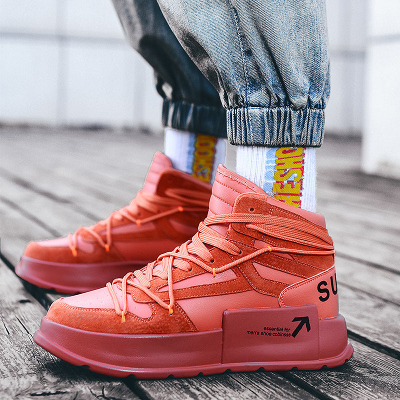 Herren Modische High-Top Sneakers mit innovativem Traktionsdesign EB