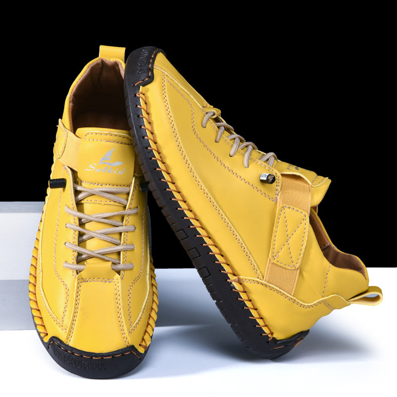 Herren Komfortable und stylische Freizeitschuhe mit verstellbarem Klettverschluss EB