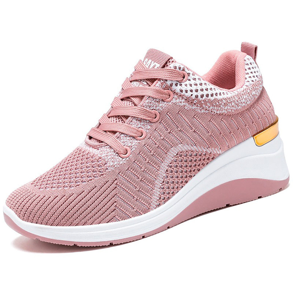 Damen Sportliche Sneakers mit atmungsaktivem Mesh-Obermaterial und ergonomischer Dämpfung EB