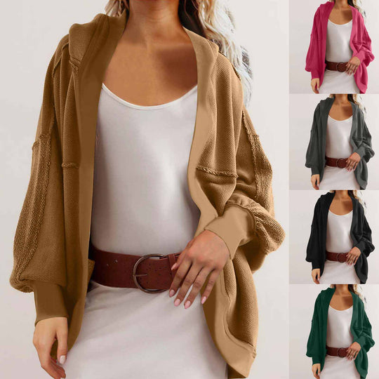 Damen lässige Strickjacke EB