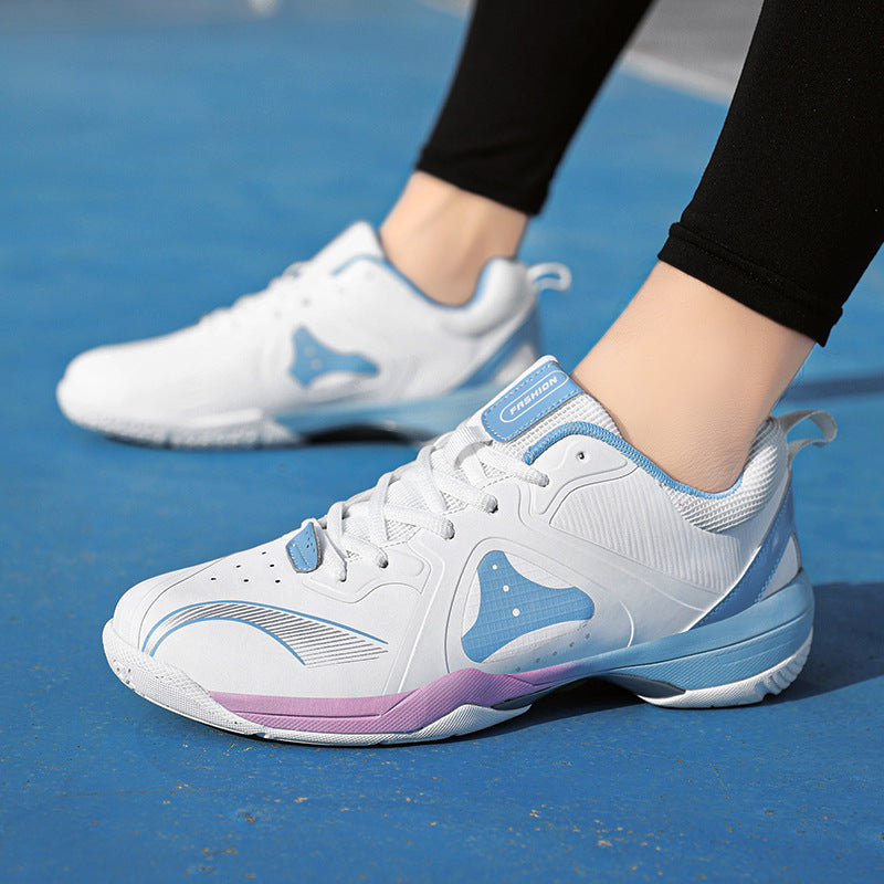Damen Sportliche Badminton-Sneaker mit dämpfender Sohle und atmungsaktivem Obermaterial EB