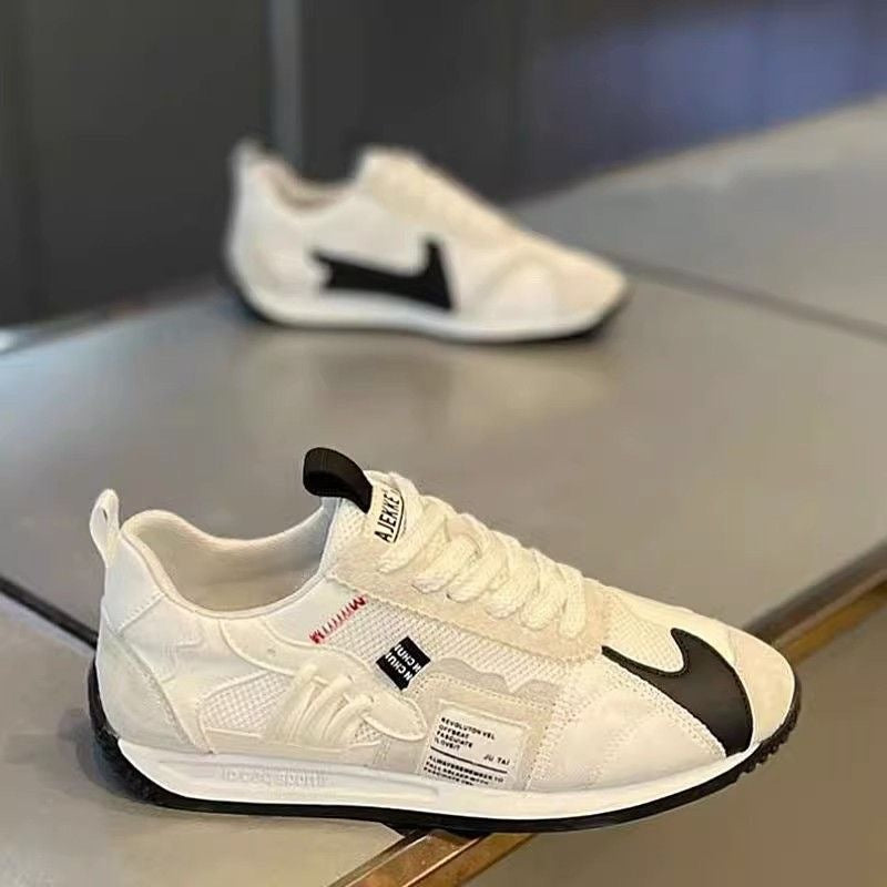 Damen sportliche Sneaker mit atmungsaktivem Design und gepolsterter Sohle EB