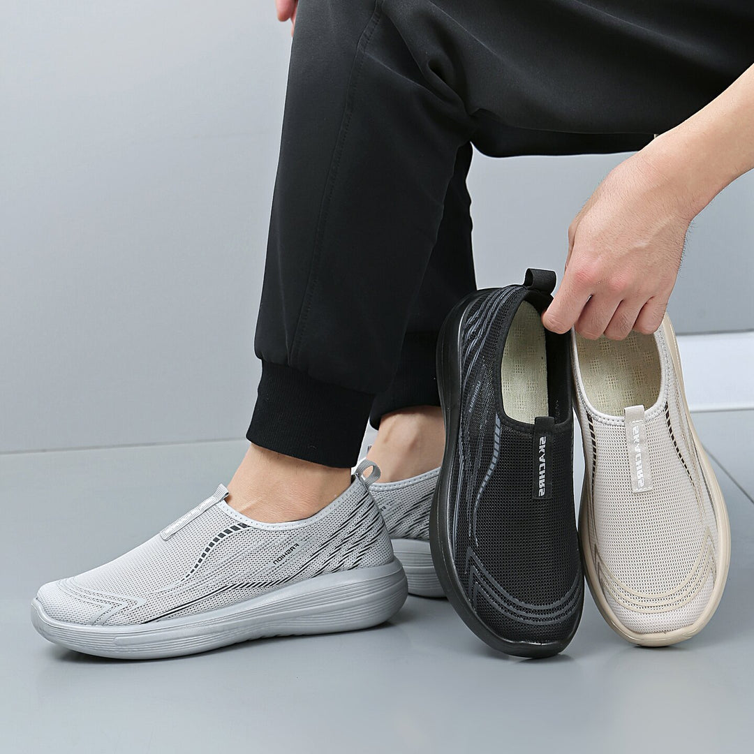 Damen Atmungsaktive Slip-On Sportschuhe EB